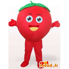 Strawberry Tagada maskot - Skogfruktdräkt - röd frukt -