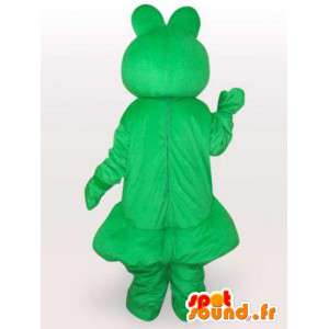 Mascot klassieke Groene Kikker - De zieke kikkers - MASFR00287 - Kikker Mascot