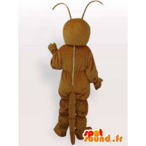 Insekt-Maskottchen - Ant Brown - Schneller Versand nachdem sie - MASFR00224 - Maskottchen Ameise