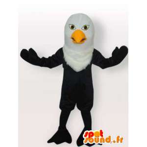 Black Eagle Mascot Kevyt malli pienellä hissillä - MASFR00650 - maskotti lintuja