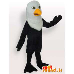 Black eagle maskot Let model med minimalistisk lift - Spotsound