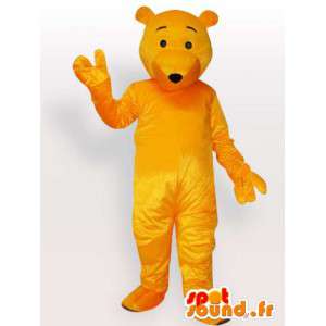 Maskot gul bjørn - bære kostyme tilgjengelig snart - MASFR00898 - bjørn Mascot