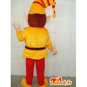 Clown Mascot - Lutin - terno para festas de Natal - MASFR00118 - Mascotes Natal