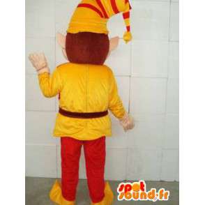 Clown mascot - Lutin - Suit for Christmas celebrations - MASFR00118 - Christmas mascots