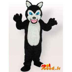 Mascotte medvěd s velkými zuby - medvěd kostým - Maskot medvěda - MASFR00892 - SpotSound.fr