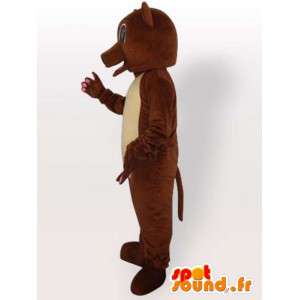 Costume brun bære alle størrelser - Disguise brunbjørn - MASFR00894 - bjørn Mascot