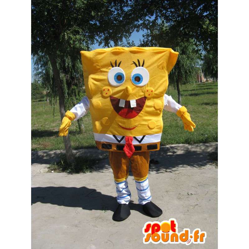 Mascot SpongeBob - famoso personagem mascote Compra - MASFR00102 - Mascotes Bob Esponja