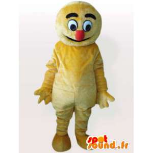 Traje del polluelo de peluche - traje amarillo - MASFR00895 - Mascota de gallinas pollo gallo