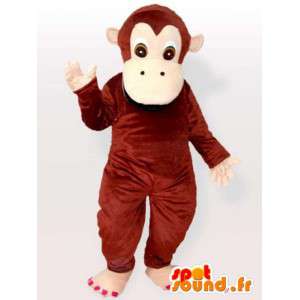 Funny monkey maskot - Monkey kostym i alla storlekar -