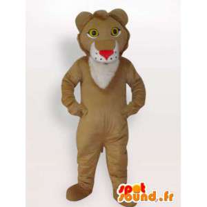 Mascot león real - traje de león de todos los tamaños - MASFR00908 - Mascotas de León