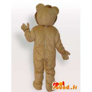 Mascotte de lion royal - Déguisement lion de toutes tailles - MASFR00908 - Mascottes Lion