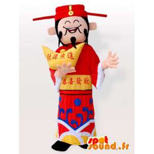 Costume Japonais avec accessoires - Déguisement de toutes tailles - MASFR00910 - Mascottes Homme
