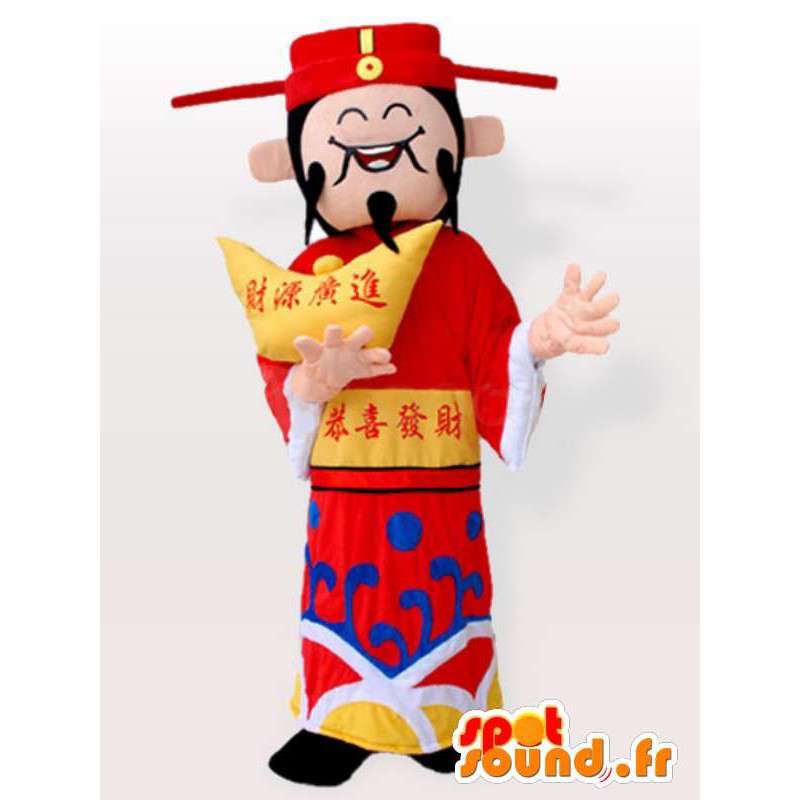 Costume Japonais avec accessoires - Déguisement de toutes tailles - MASFR00910 - Mascottes Homme