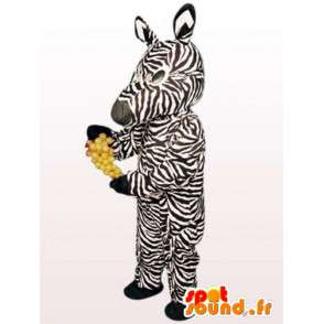 Zebra-kostym - Djurdräkt i alla storlekar - Spotsound maskot