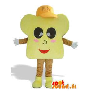 Brioche with hat mascot - Costume and Accessories - MASFR00918 - Mascots of pastry