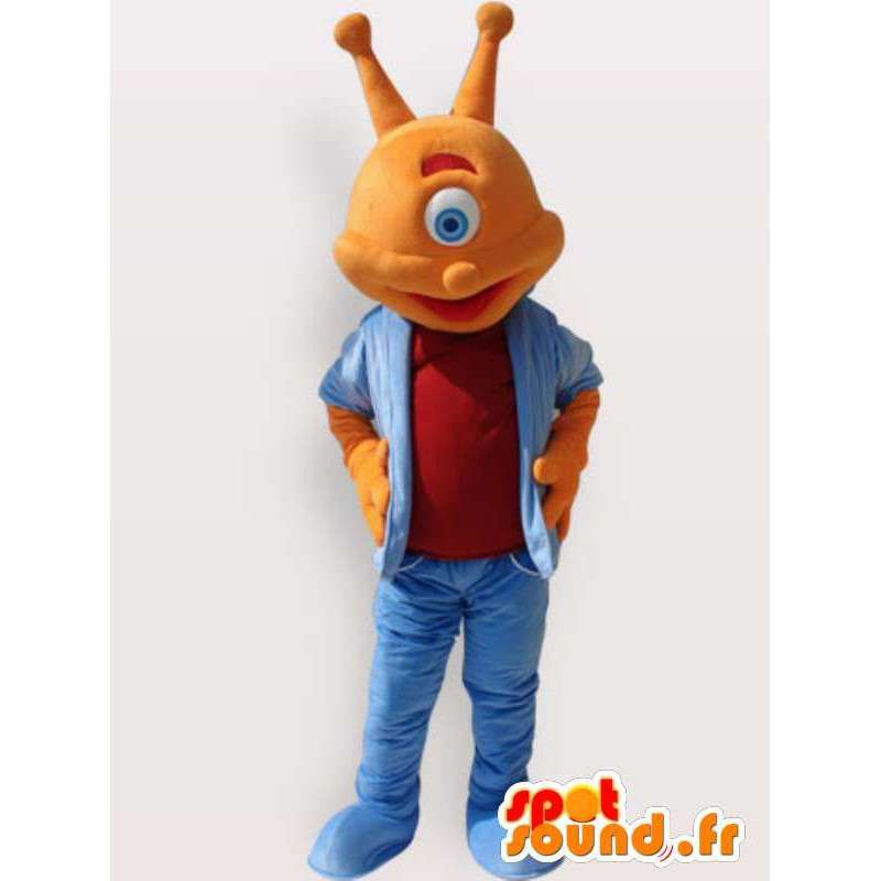 One-Eyed Alien Costume - Alien Costume - Saknade djurmaskoter - MASFR00913 - SpotSound.fr