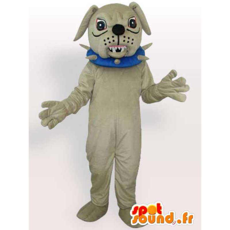 Dog-Kostüm böse - Kostüm Zubehör mit Halskette - MASFR00916 - Hund-Maskottchen