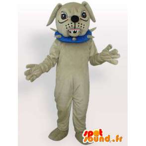 Vicious dog costume - Costume accessory with necklace - MASFR00916 - Dog mascots