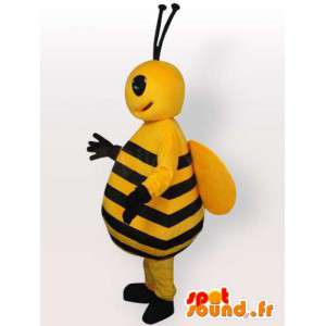 Bee costume belly fat - Costume all sizes - MASFR001064 - Mascots bee