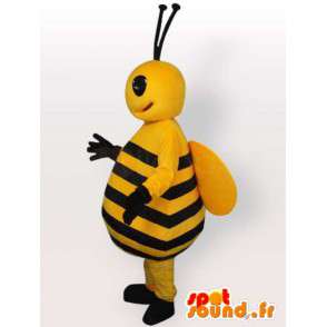 Bee costume belly fat - Costume all sizes - MASFR001064 - Mascots bee