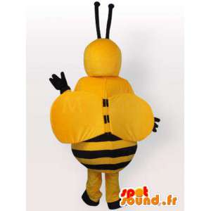 Bee costume belly fat - Costume all sizes - MASFR001064 - Mascots bee