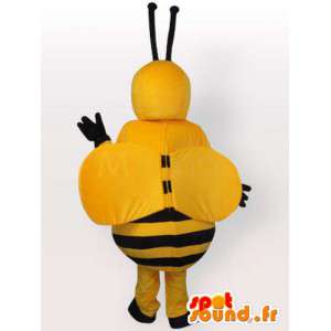 Bienenkostüm großen Bauch - Disguise alle Größen - MASFR001064 - Maskottchen Biene