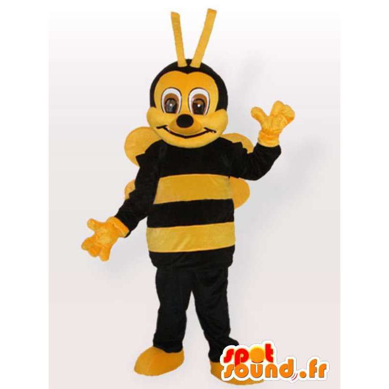 Plush bee costume - Costume all sizes - MASFR001094 - Mascots bee