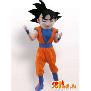 κοστούμι του Goku του Dragon Ball - υψηλής ποιότητας κοστούμι - MASFR001076 - Δράκος μασκότ