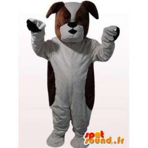 Costume bulldog - brun og hvit hund drakt - Hundemaskoter - MASFR00961 - SpotSound.fr