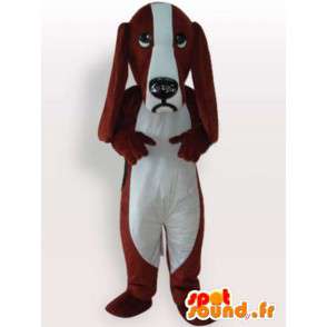 Hundekostüm lange Schnauze - hohe Qualität Kostüm - MASFR00969 - Hund-Maskottchen