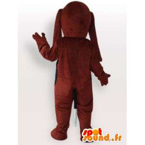 Hundekostüm lange Schnauze - hohe Qualität Kostüm - MASFR00969 - Hund-Maskottchen