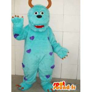 Mascot Monster & Cie - beroemde monster kostuum met toebehoren - MASFR00106 - Monster & Cie Mascottes