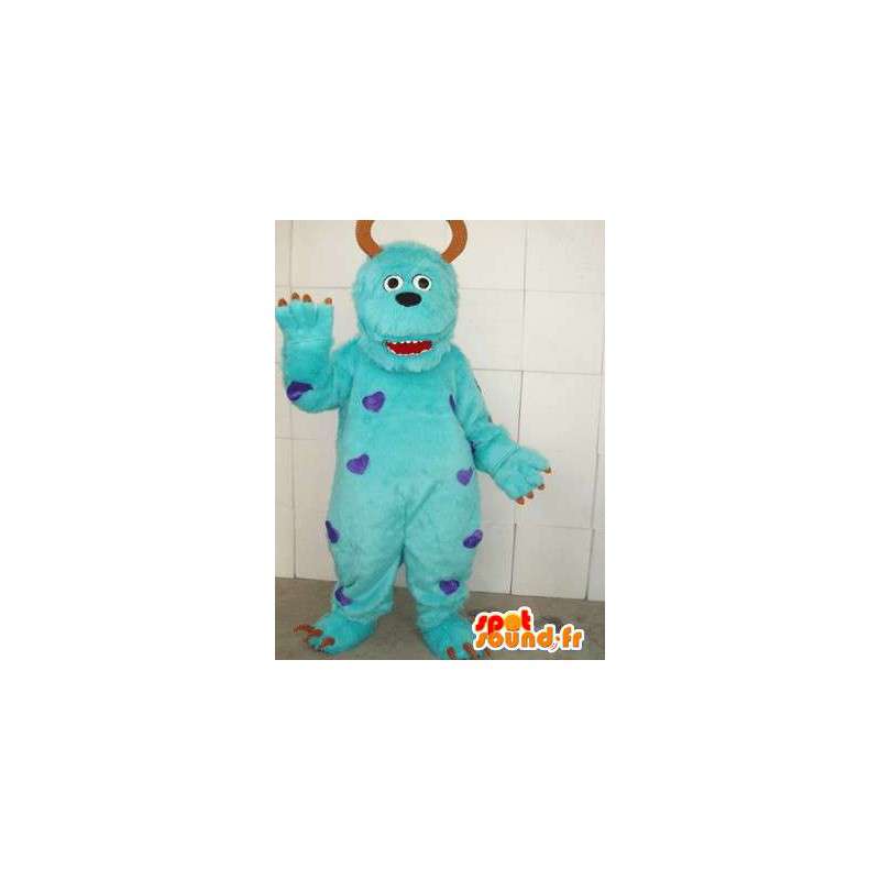 Mascot Monster & Cie - Monster-Kostüm feiert mit Zubehör - MASFR00106 - Maskottchen Monster & Cie