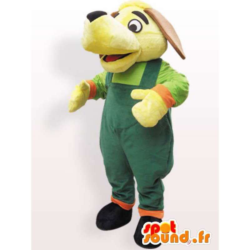 Dog costume with jumpsuit - Costume all sizes - MASFR001092 - Dog mascots