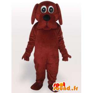 Costume de chien grands yeux - Déguisement de chien en peluche - MASFR001089 - Mascottes de chien