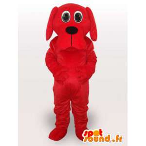 Bigmouth Red Dog Costume - Hunddräkt - Hundmaskoter - MASFR00943 - SpotSound.fr
