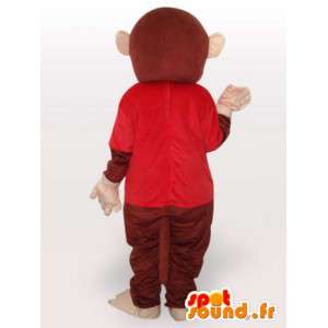 Costume de chimpanzé habillé - Déguisement de singe - MASFR001071 - Mascottes Singe