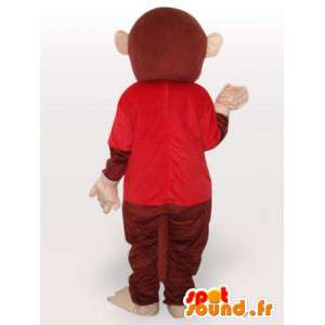 Kostuum geklede chimpansee - Monkey Costume - Aap mascottes - MASFR001071 - SpotSound.fr