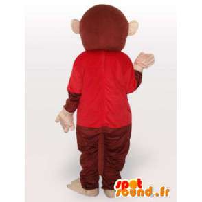 Kostuum geklede chimpansee - Monkey Costume - Aap mascottes - MASFR001071 - SpotSound.fr