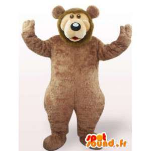 Kostüm Bär Balou - Disguise Teddybär - MASFR00922 - Maskottchen berühmte Persönlichkeiten