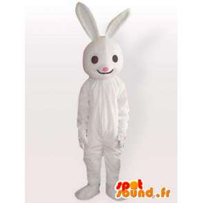 White Rabbit Costume - kani puku tulee nopeasti - MASFR00957 - maskotti kanit