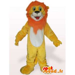 Costume de lion à crinière orange - Déguisement lion - MASFR001104 - Mascottes Lion