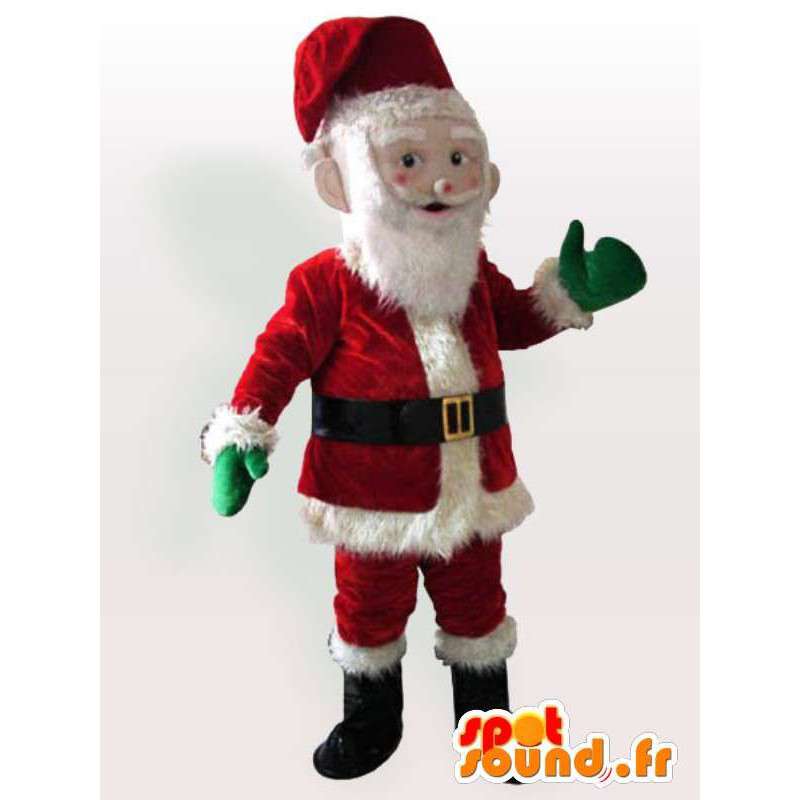 Santa Costume - Disguise kaikenkokoiset - MASFR00946 - joulun Maskotteja