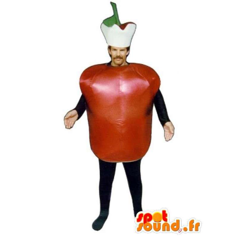 Kostüm Tomaten - Tomaten-Kostüm mit Zubehör - MASFR001107 - Obst-Maskottchen