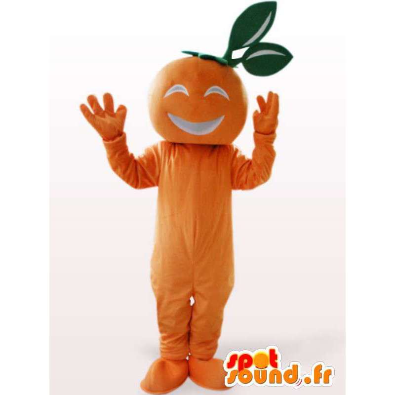 Mascot Apricot - Verschleierung Obst Orange - MASFR00947 - Obst-Maskottchen