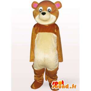 Mascot teddy bear - bear costume comes quickly - MASFR001128 - Bear mascot