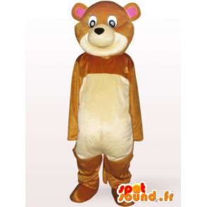 Bamse maskot - Bamse kostume leveret hurtigt - Spotsound maskot