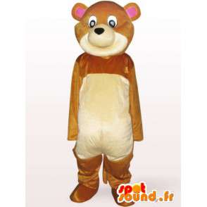 Mascote do urso de pelúcia - traje Pooh vem rapidamente - MASFR001128 - mascote do urso