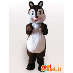 Maskotka słodkie wiewiórki - wiewiórka brązowy kostium - MASFR001120 - maskotki Squirrel