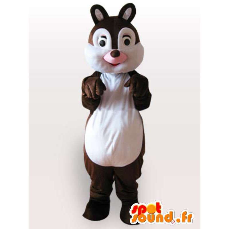 A cute squirrel mascot - brown squirrel costume - MASFR001120 - Mascots squirrel